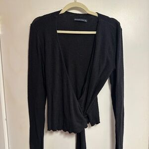 Abercrombie Wrap-Tie Shirt